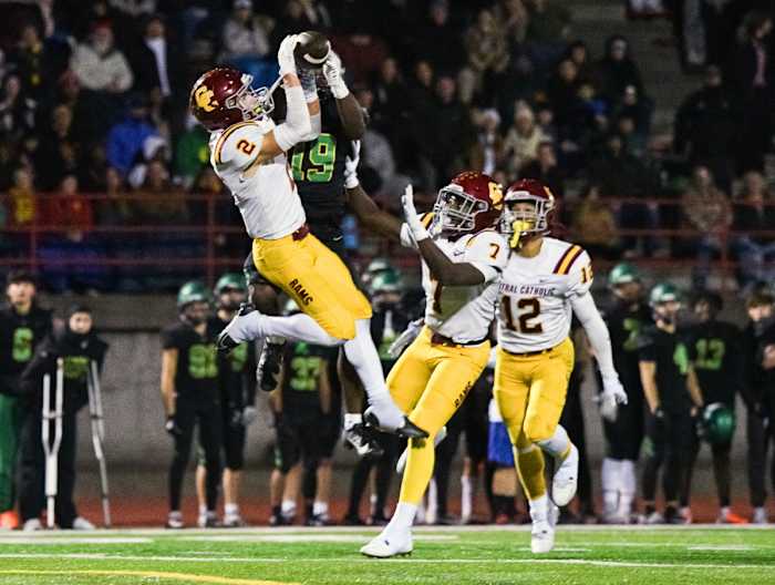 a Central Catholic West Linn 6A Oregon football semifinal November 17 2023 Taylor Balkom 25